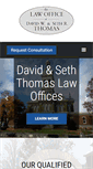 Mobile Screenshot of nicholasvillelaw.com